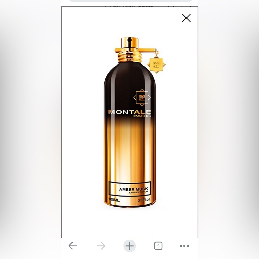 Montale Amber Musk 70% full